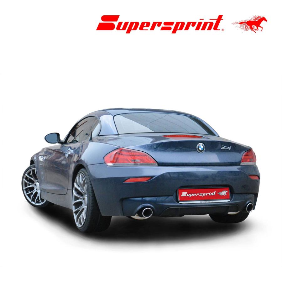 Supersprint センターパイプ+リアマフラー BMW E89 Z4 35i/35is Supersprint センターパイプ+リアマフラー BMW E89 Z4 35i/35is