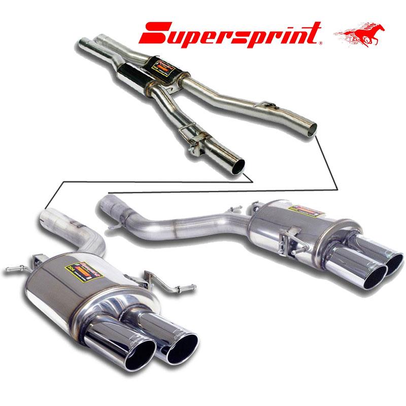 Supersprint センターマフラー+リアマフラー BMW F01 740i/F02 Supersprint センターマフラー+リアマフラー BMW F01 740i/F02