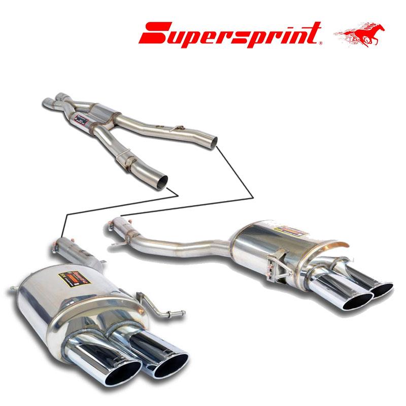 Supersprint センターマフラー+リアマフラー BMW F01 750i/F02 Supersprint センターマフラー+リアマフラー BMW F01 750i/F02