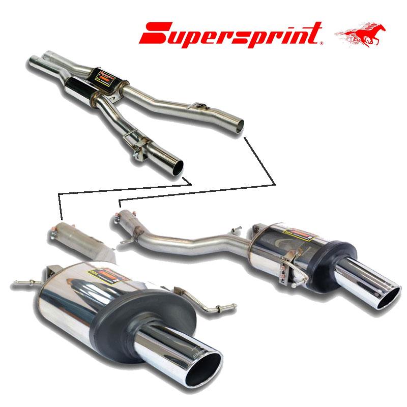 Supersprint センターマフラー+リアマフラー BMW F11 535i Supersprint センターマフラー+リアマフラー BMW F11 535i