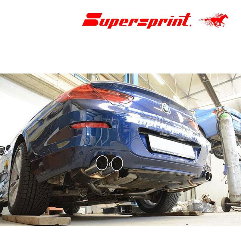 Supersprint センターマフラー+リアマフラー BMW F06 640iグラン Supersprint センターマフラー+リアマフラー BMW F06 640iグラン