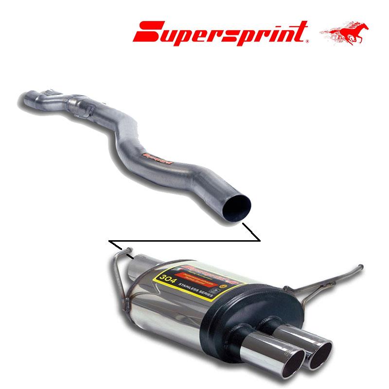 Supersprint センターパイプ+リアマフラー BMW E89 Z4 23i Supersprint センターパイプ+リアマフラー BMW E89 Z4 23i