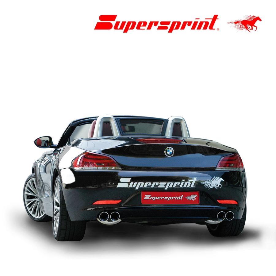 Supersprint センターパイプ+リアマフラー BMW E89 Z4 23i Supersprint センターパイプ+リアマフラー BMW E89 Z4 23i