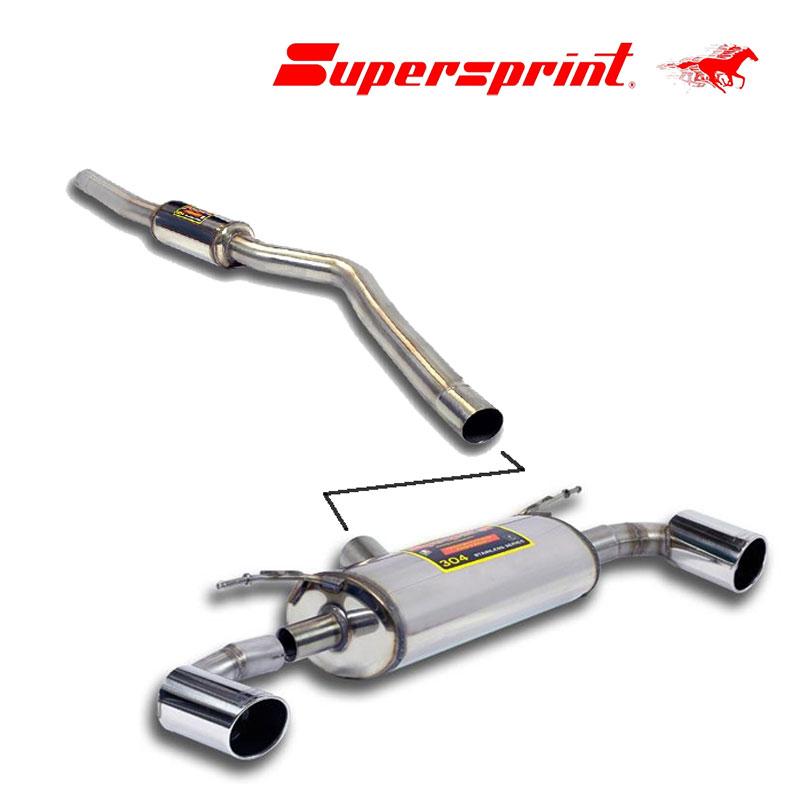 Supersprint センターマフラー+リアマフラー BMW F22 220i Supersprint センターマフラー+リアマフラー BMW F22 220i