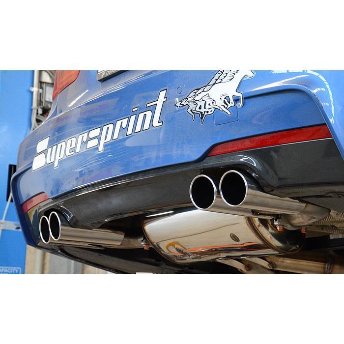 Supersprint センターマフラー+リアマフラー BMW F32/F33/F36