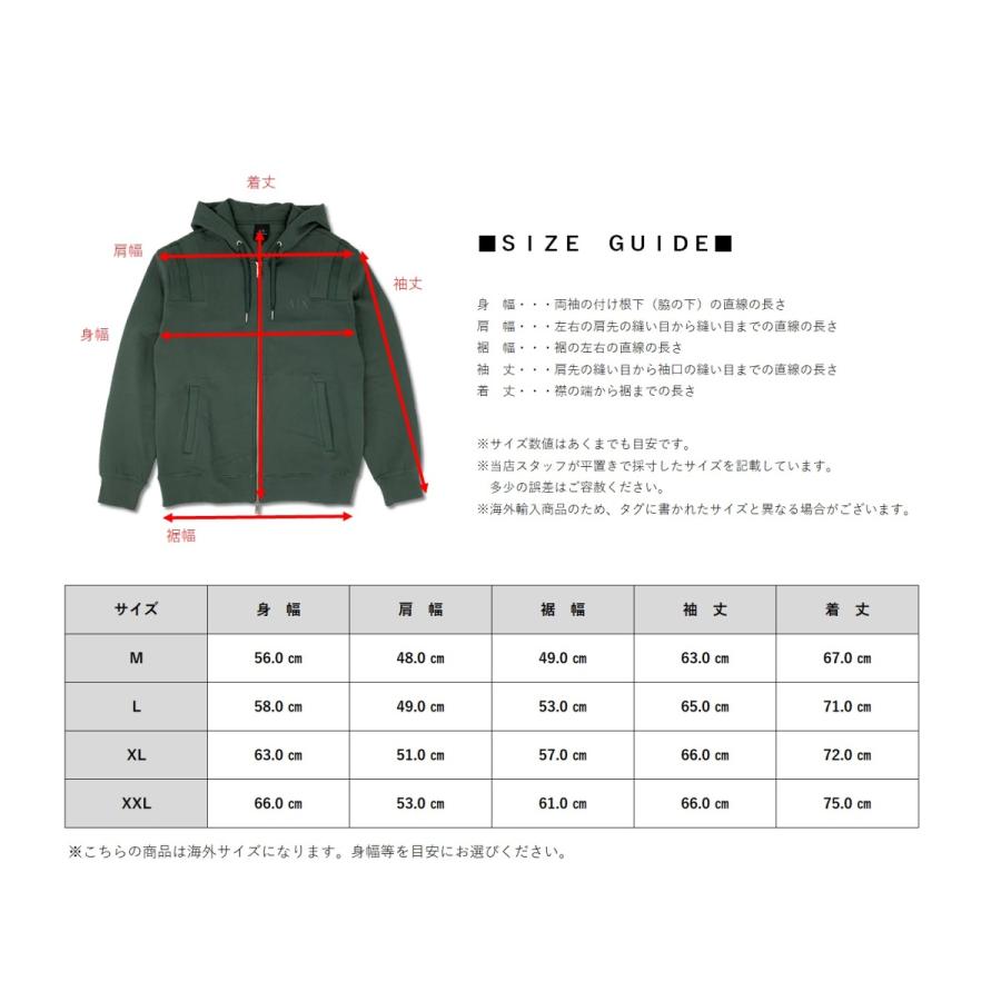 ARMANI EXCHANGE アルマーニエクスチェンジ メンズ トップス パーカー