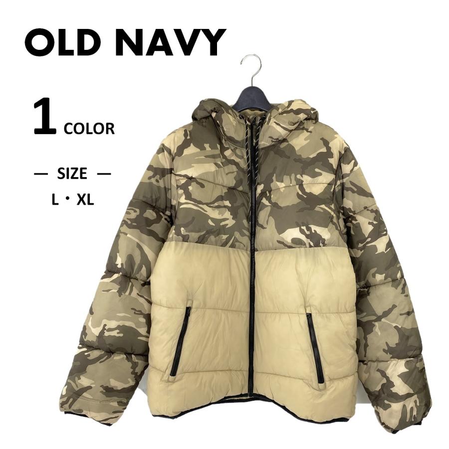 OLD NAVY（オールドネイビー） メンズ 迷彩 カモフラージュ柄 ダウン