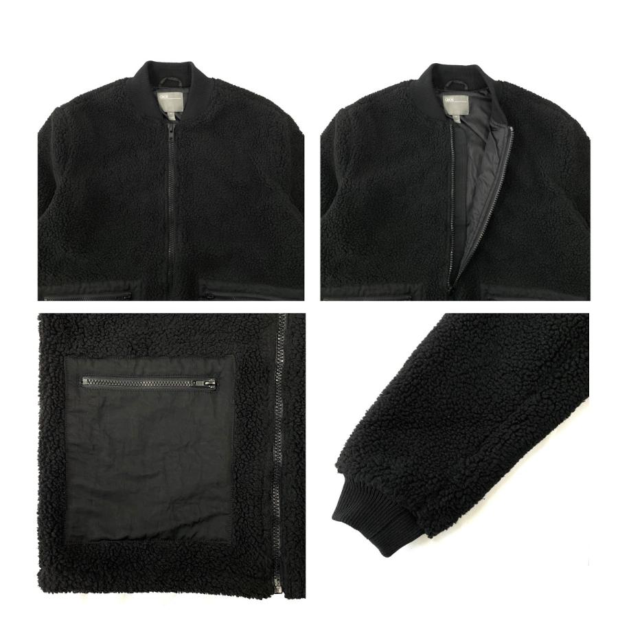 asos（エイソス） メンズ アウター ジャケット ボア ボンバー 