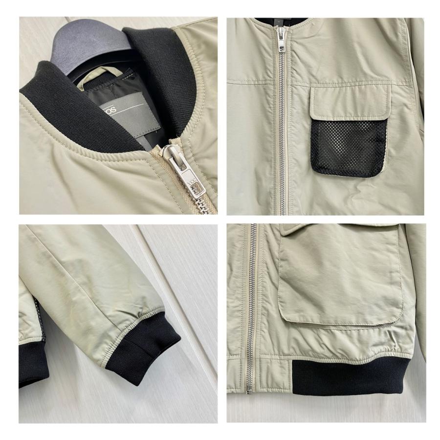 asos（エイソス） メンズ アウター ボンバージャケット ブルゾン ノー 
