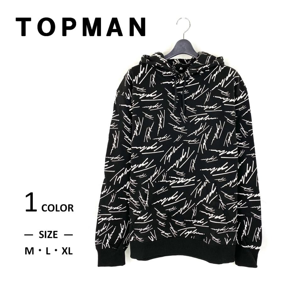 TOPMAN（トップマン） メンズ トップス パーカー フード フーディー 
