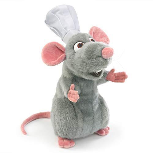 在庫あり 即納 Folkmanis Remy Pixar ハンドパペット グレー ピンク ホワイト 50 予約販売品 Regionmarket Store