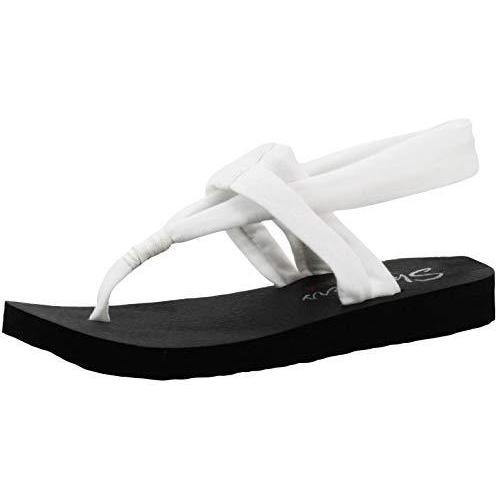 注目ショップ Skechers 日本ではなかなか手に入らない海外の並行輸入品 逆輸入品 Women S Us M 9 Flip Flop White Yoga Slingback Studio Meditation シューズ Www Tillyandblue Co Uk