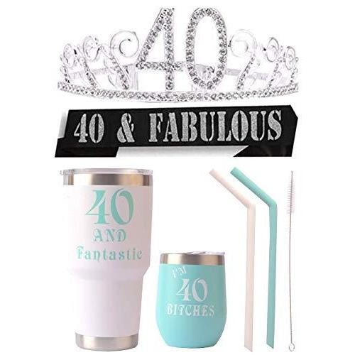 レビューで送料無料 Happy 40th Birthday Party Supplies 40th Birthday Party Supplies And Decorat 魅了 Epicmountainbike Com