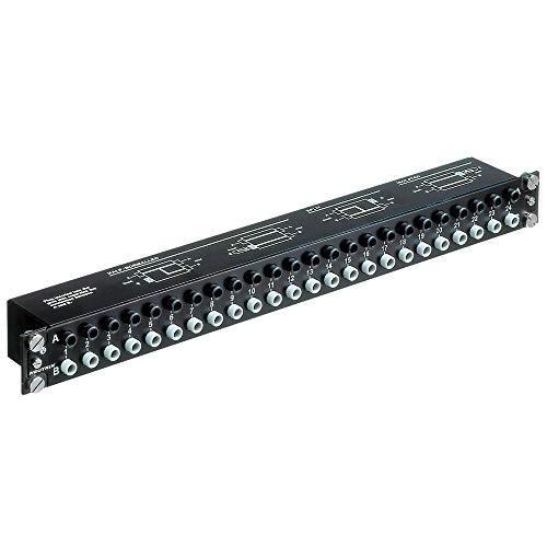Neutrik NYS-SPP-L1 Stereo TRS 1/4 Modular Patch Panel for 19 Rack Mount by