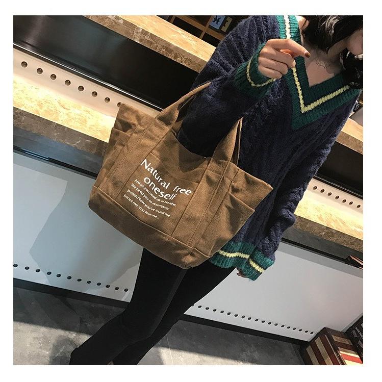 バッグ　ロゴ トートバッグ ロゴバッグ　レディースバッグ キャンバスバッグ キャンバス地 大容量 大容量バッグ カジュアル レディース 鞄 黒 灰 茶 赤 青 |  | 13