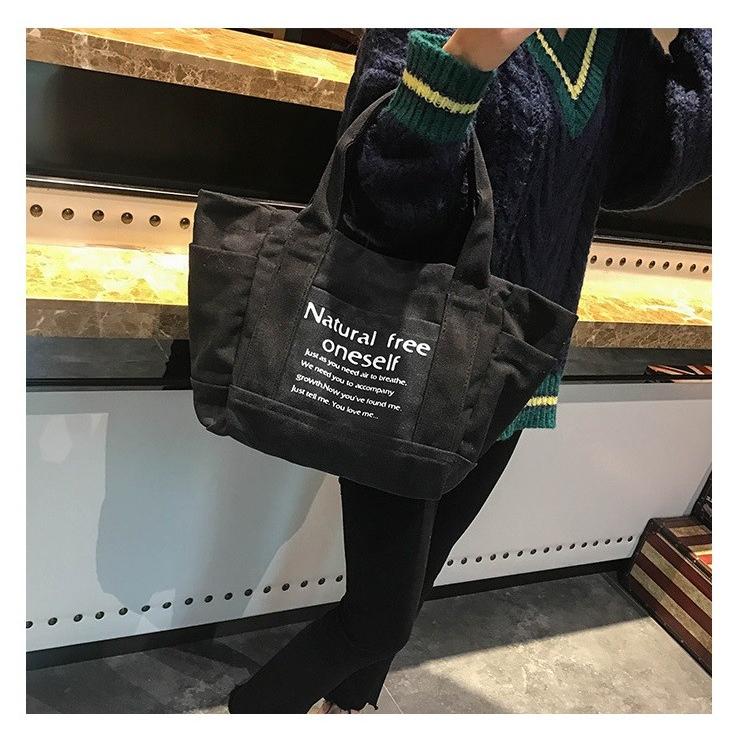 バッグ　ロゴ トートバッグ ロゴバッグ　レディースバッグ キャンバスバッグ キャンバス地 大容量 大容量バッグ カジュアル レディース 鞄 黒 灰 茶 赤 青 |  | 14