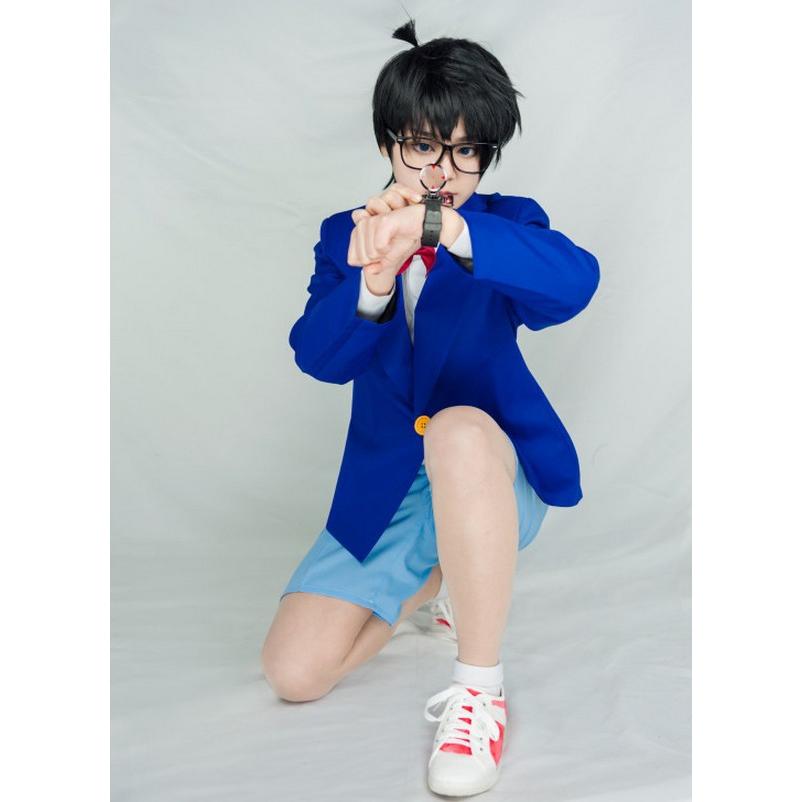 名探偵 コナン アニメ コスプレ 衣装 セット 名探偵 ヒーロー 主人公 コスチューム ハロウィン パーティ イベント COS 各サイズ あり |  | 02