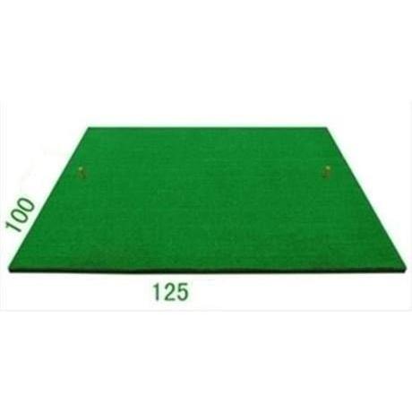 ゴルフ 練習用 ショットマット　ゴルフマット ＧＯＬＦ練習 人工芝125cm×100cmサイズ 　ウレタンボール6個 オリジナルティー2個付き 滑り止め   g1 |  | 01