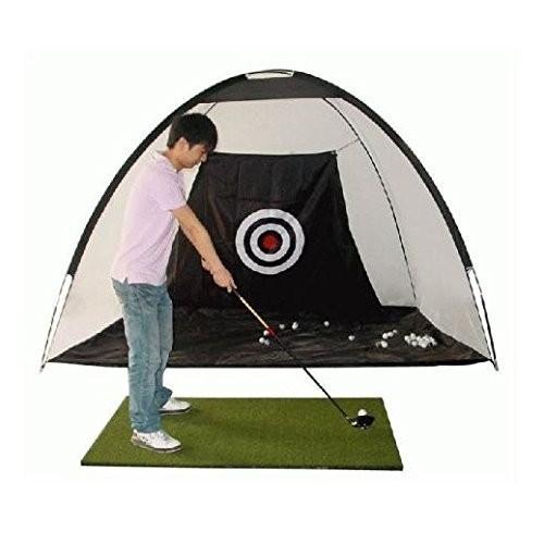 ゴルフ 練習用 ショットマット　ゴルフマット ＧＯＬＦ練習 人工芝125cm×100cmサイズ 　ウレタンボール6個 オリジナルティー2個付き 滑り止め   g1 |  | 04