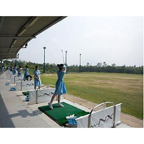 ゴルフ 練習用 ショットマット　ゴルフマット ＧＯＬＦ練習 人工芝125cm×100cmサイズ 　ウレタンボール6個 オリジナルティー2個付き 滑り止め   g1 |  | 05