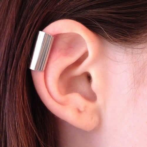 ノンホール イヤーカフ イヤリング ロング 長い ピアス風 フェイクピアス 片耳 1個 ノンホールピアス ノンホールイヤリング プレゼント 耳 人気 | 