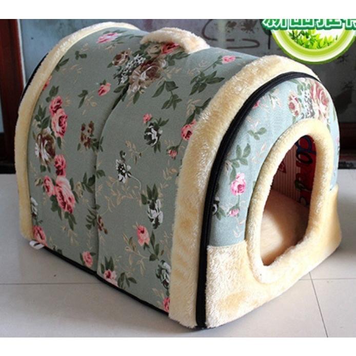 ペットハウス 犬 猫 ベッド ドーム型 ハウス 室内 犬小屋 キャットハウス 折りたたみ式 2WAY 各サイズ 各色あり Sサイズ |  | 04