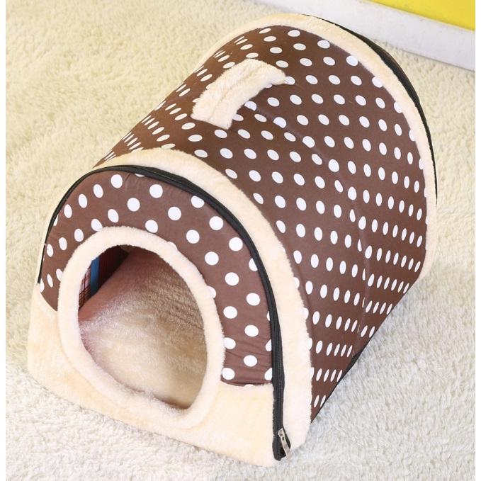 ペットハウス 犬 猫 ベッド ドーム型 ハウス 室内 犬小屋 キャットハウス 折りたたみ式 2WAY 各サイズ 各色あり Sサイズ |  | 07