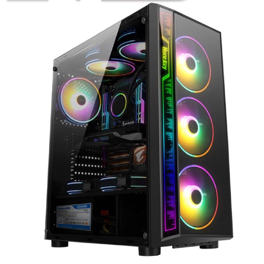 p10 光る 七色 グラデーション pcケース ミドルタワー p10 光る 七色 グラデーション pcケース ミドルタワー