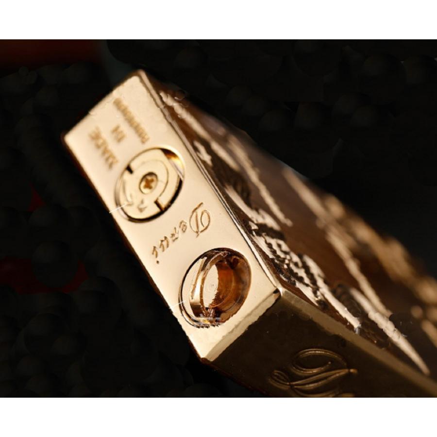 Derui 海外ブランド　高級ガスライター 金色彫刻　彫刻 金彫り ゴールド メタル製 紳士用 メンズ ライター　ｒ１３ |  | 02