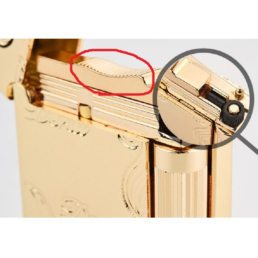 Derui 海外ブランド　高級ガスライター 金色彫刻　彫刻 金彫り ゴールド メタル製 紳士用 メンズ ライター　ｒ１３ |  | 04