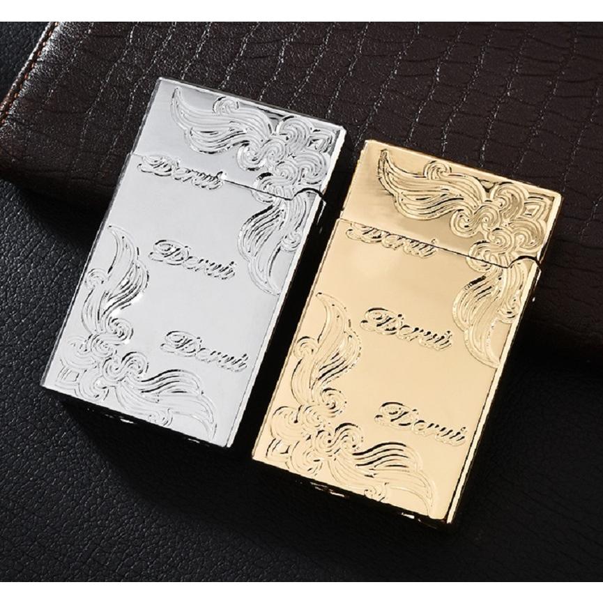 Derui ライター 金色彫刻 彫刻 金彫り ゴールド メタル製 海外ブランド 高級ガスライター　ｒ１４ |  | 05