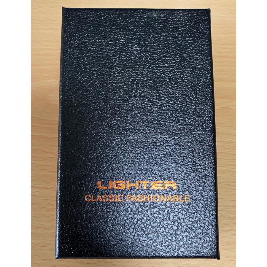 プラズマライター 黒金色 金部分ストレート柄 電子ライター プラズマ着火 USB 充電式 ブラックゴールド メタル製 海外ブランド 高級 ライター　r24 |  | 05