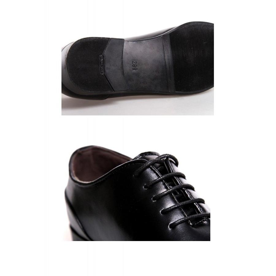 メンズ 革靴 ビジネスシューズ 冠婚葬祭 結婚式 二次会 パーティ PUレザーシューズ 革 シューズ 靴 レザー s10 |  | 03