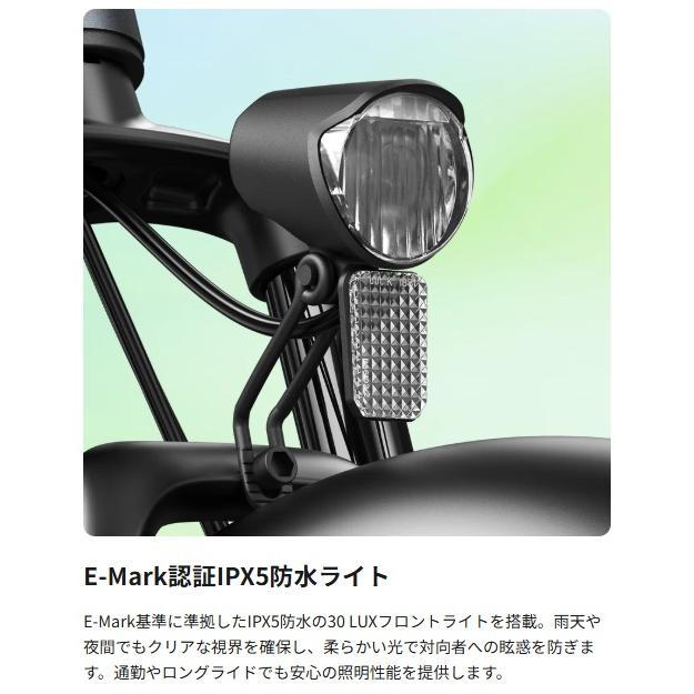 【購入者組付】ADO AIR ONE オリーブ 電動アシスト自転車 Eバイクの画像