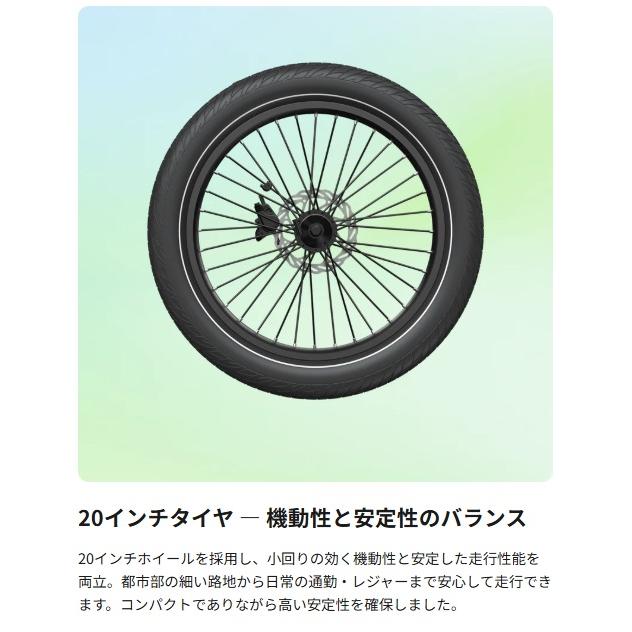 【購入者組付】ADO AIR ONE オリーブ 電動アシスト自転車 Eバイクの画像