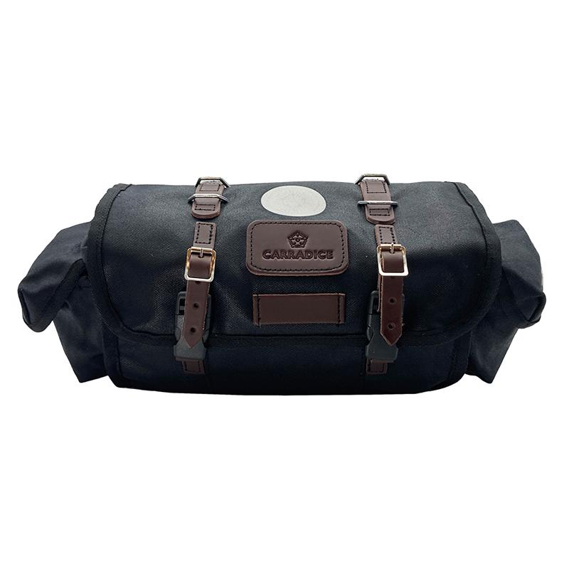 CARRADICE World Adventure Saddle Bag 9L ブラック/ブラウン キャラ