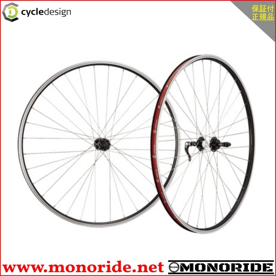 Cycledesign サイクルデザイン 700c クロスバイクホイール 前後セット 7sボス Cd 物見山ride 通販 Yahoo ショッピング