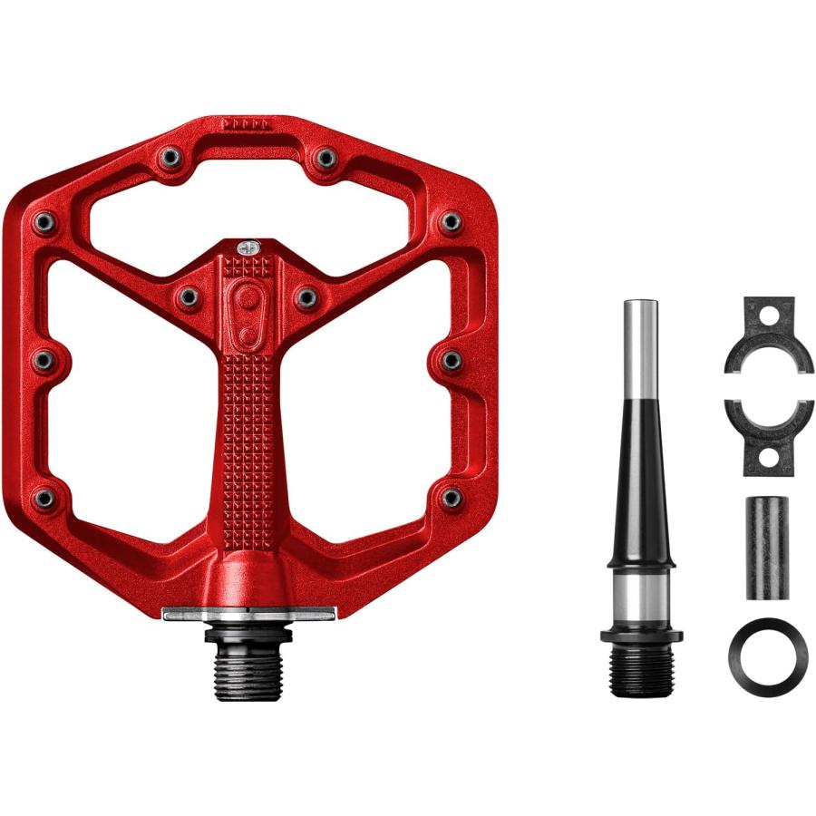 CRANKBROTHERS スタンプ7 S レッド フラットペダル クランクブラザーズ 574633｜alphacycling｜04