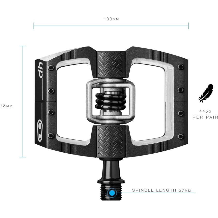 クランクブラザーズ CRANKBROTHERS マレット DH ブラック クランク