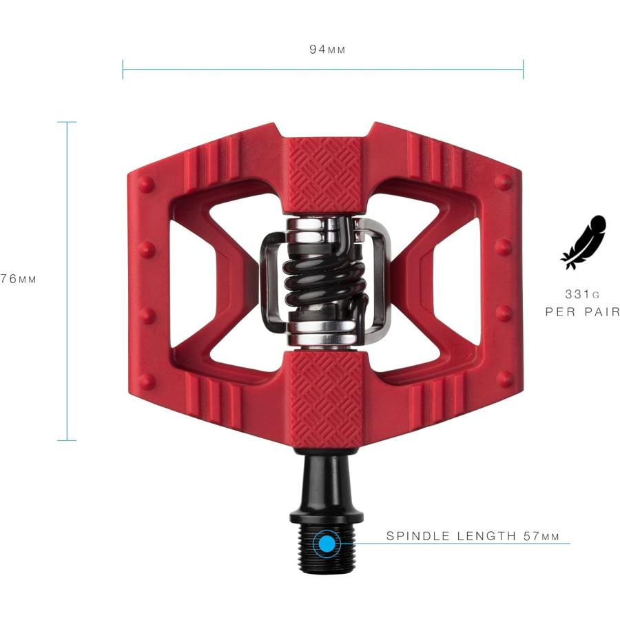 クランクブラザーズ CRANKBROTHERS ダブルショット1 レッド 574675