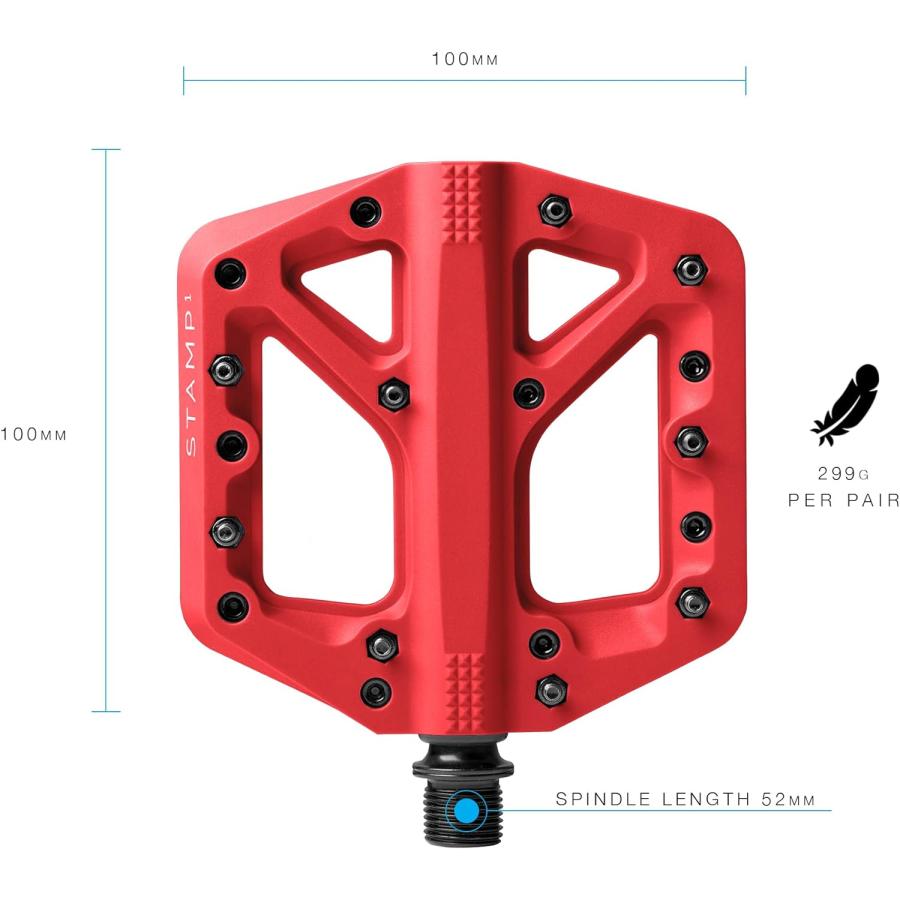 クランクブラザーズ CRANKBROTHERS スタンプ1 S レッド クランク