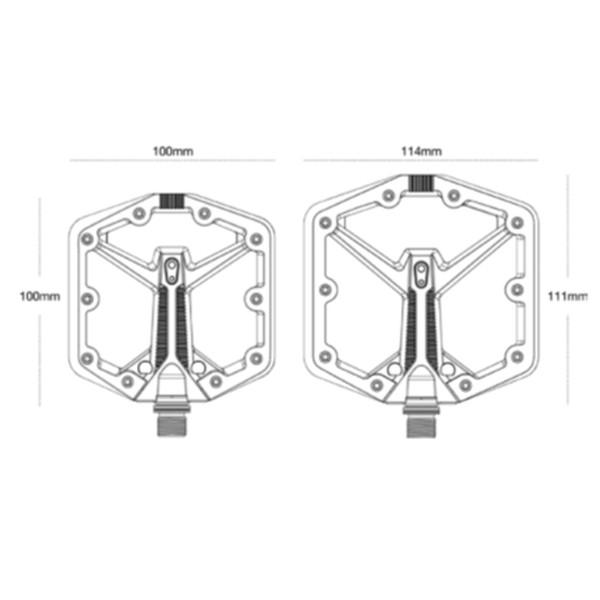 CRANKBROTHERS スタンプ1 GEN2 L ネイビー クランクブラザース 577651｜alphacycling｜08