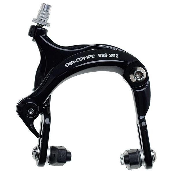 DIA-COMPE ダイアコンペ　BRS202 ブレーキ前後セット新品未使用 正規品 DIA-COMPE BRS202 前後セット ブラック ダイヤコンペ : 物見山