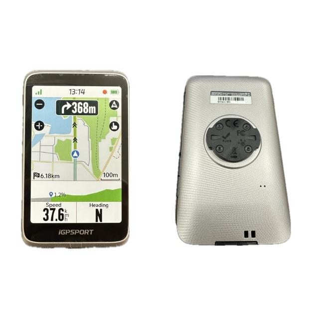アクセサリー iGPSPORT BiNavi iGPSPORT BiNavi シルバー 3.5インチカラースクリーン : 物見山