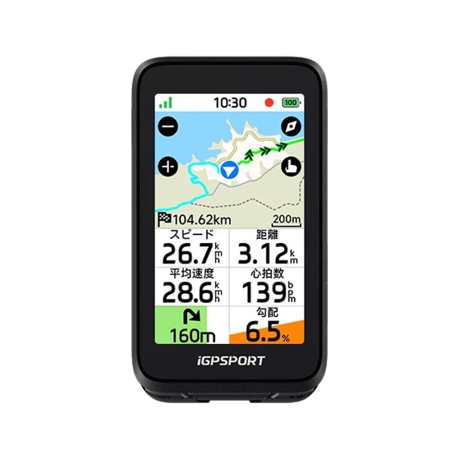 iGPSPORT BiNavi Air 3.0インチカラースクリーン : 物見山RIDE(正規品