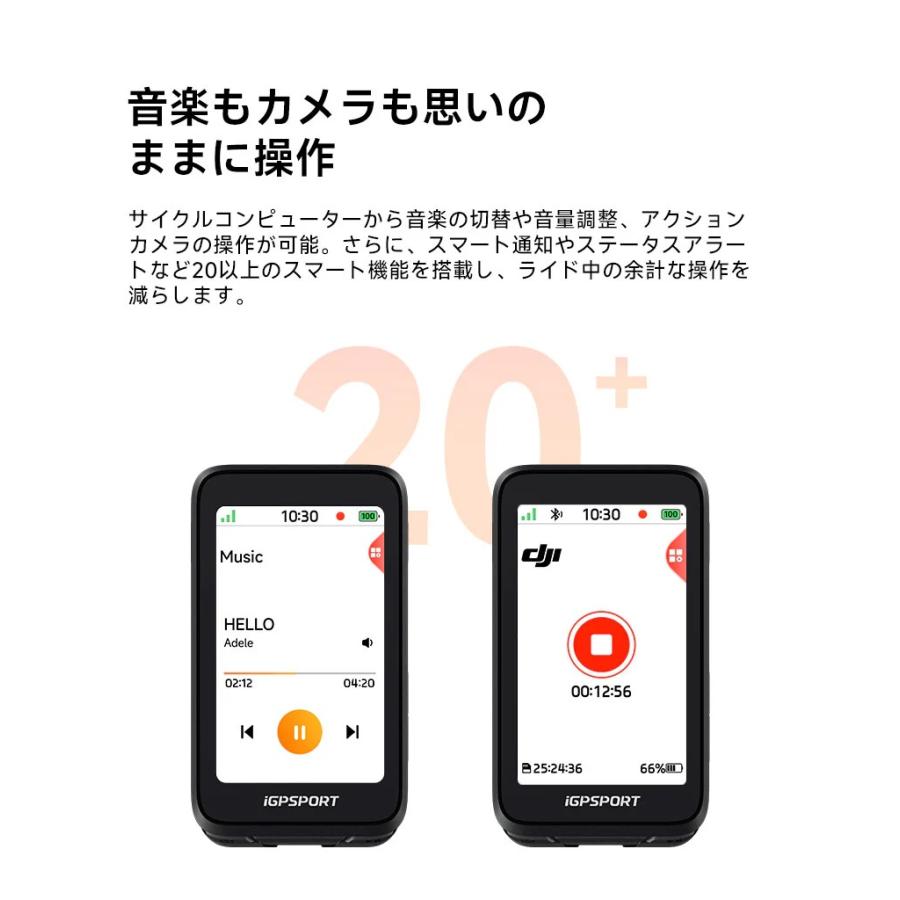 iGPSPORT BiNavi Air 3.0インチカラースクリーン : 物見山RIDE(正規品