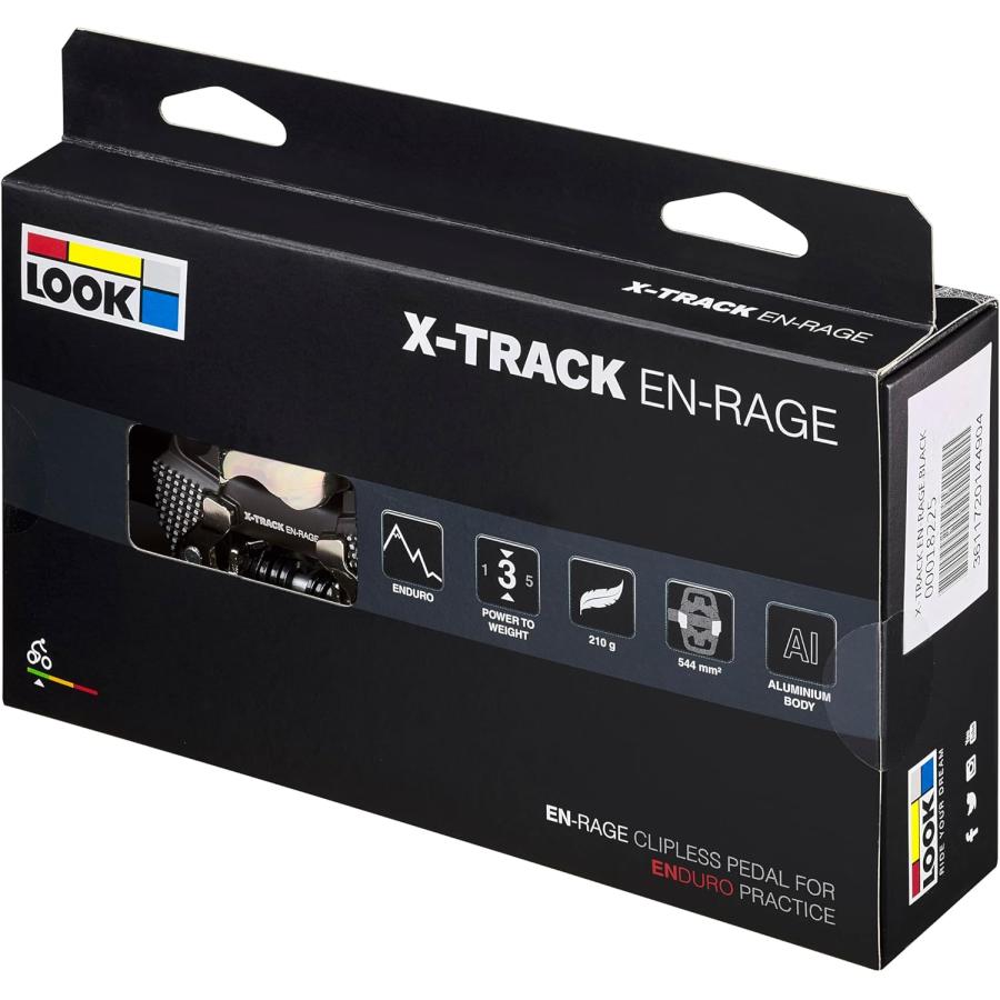 LOOK（ルック） LOOK X-TRACK EN-RAGE BLACK シマノSPD互換 : 物見山