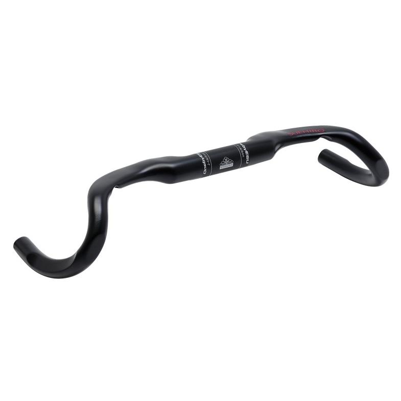 ワンバイエス J-carbon マホラ カーボンハンドル 380mm OnebyESU ジェイカーボン マホラ スエヒロ M(380/480mm) クランプ径