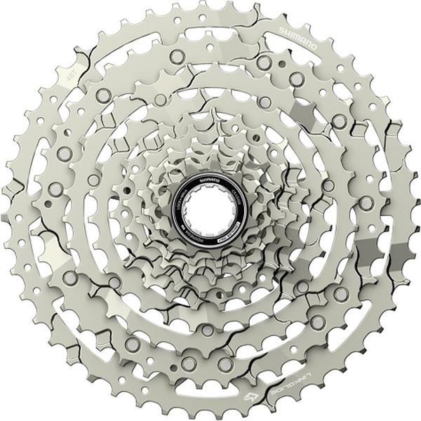 SHIMANO CS-LG400 LG10S専用 11-48T ポリッシュシルバー : 物見山RIDE