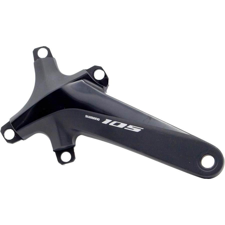 【走行少】SHIMANO FC-R7000 165mm 52x36 105 シマノ（SHIMANO） SHIMANO FC-R7000 165mm ギヤなし Black 11S : 物